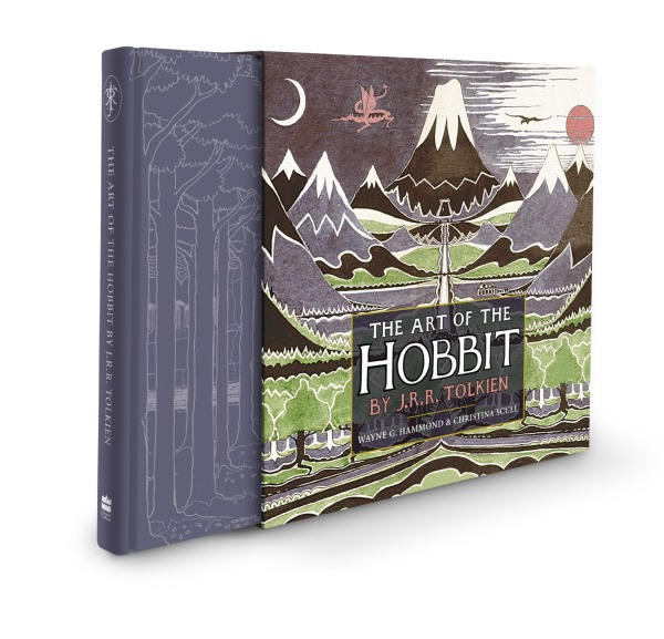 binding and slipcase for The Art of the Hobbit by J.R.R. Tolkien
