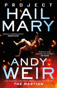 Project Hail Mary by Andy Weir jacket