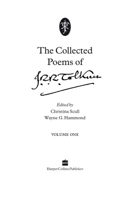 Tolkien Collected Poems title page